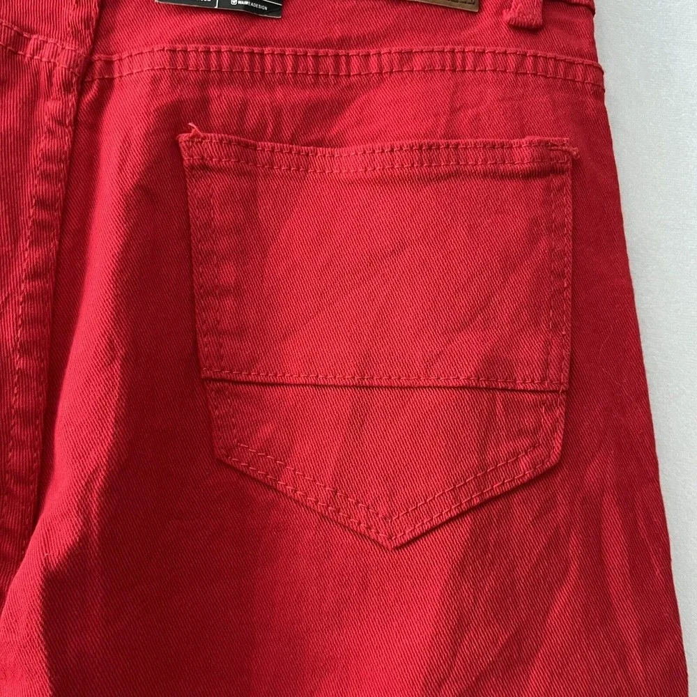 Waimea Men's Tango Red Skinny Fit Jeans Junior W28x29 Distressed Jeans - Picture 11 of 13